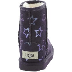 Bottes UGG Classic II Iridescent Stars Détails Iridescents Métallisés
